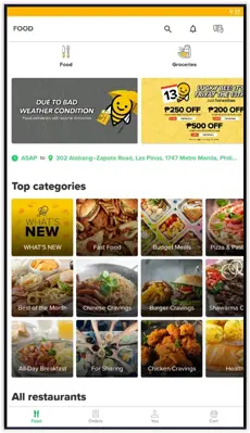 Honestbee Grocery delivery & Food delivery android App screenshot 1